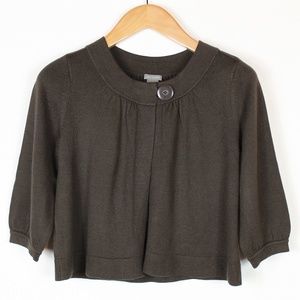 Ann Taylor | Silk blend swing cardigan S